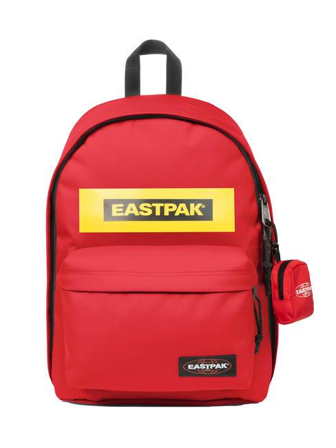 EASTPAK OUT OF OFFICE Plecak na laptopa 13" odważny jedwabny marynarz - Plecaki szkolne i rekreacyjne