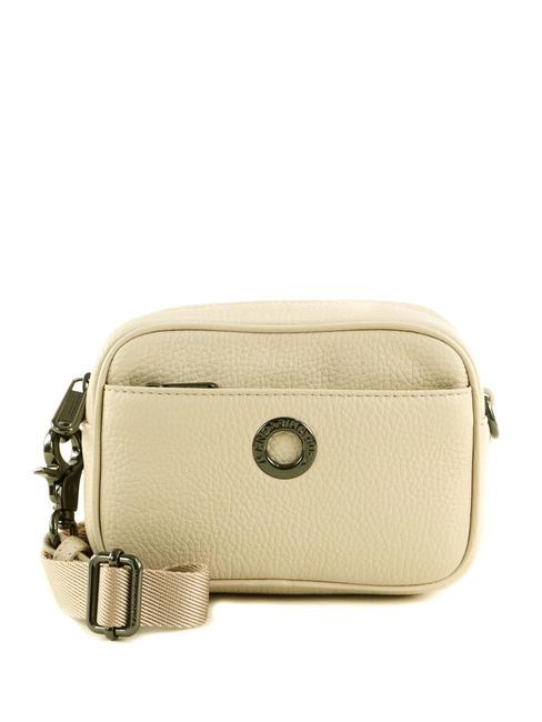 MANDARINA DUCK MELLOW Miniaturowa skórzana torba na aparat papirus - Torby damskie