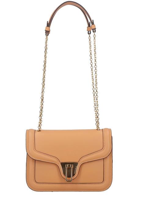 COCCINELLE MARVIN Twist Mała torebka na ramię / torba crossbody morela - Torby damskie
