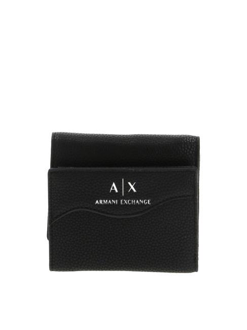 ARMANI EXCHANGE A|X Mini portfel Czarny - Portfele damskie
