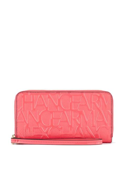 ARMANI EXCHANGE A|X VERNICE LOGO Portfel z efektem patentowym atrakcja - Portfele damskie
