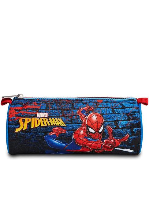 SPIDERMAN CRIME FIGHTER Etui na kopertę niebiesko-głęboki - Piórniki i akcesoria