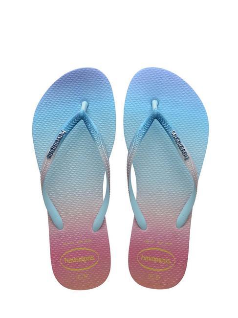 HAVAIANAS SLIM GRADIENT Klapki  biały - Buty damskie