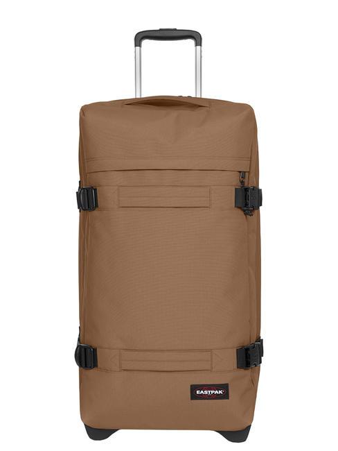 EASTPAK TRANSIT'R M Wózek średniej wielkości brązowy wybuch - Wózki półsztywne