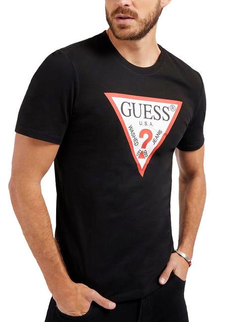 GUESS ORIGINAL Koszulka z logo odrzutowiec - Koszulki męskie