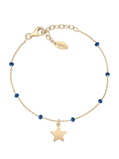 AMEN CANDY CHARM Cienka bransoletka z gwiazdką złoto - Bransoletki damskie