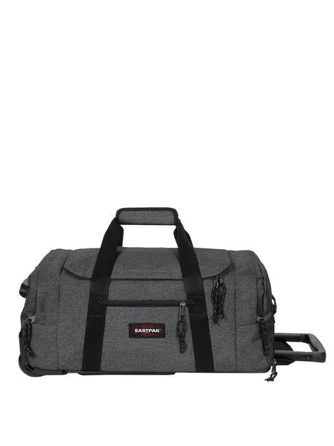 EASTPAK LEATHERFACE S + Torba podróżna na kółkach CzarnyDenim - Bagaż podręczny