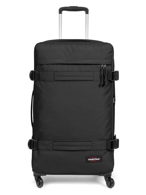 EASTPAK TRANSIT'R 4 L Duży wózek CZARNY - Wózki półsztywne