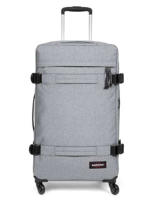EASTPAK TRANSIT'R 4 L Duży wózek niedzielny szary - Wózki półsztywne