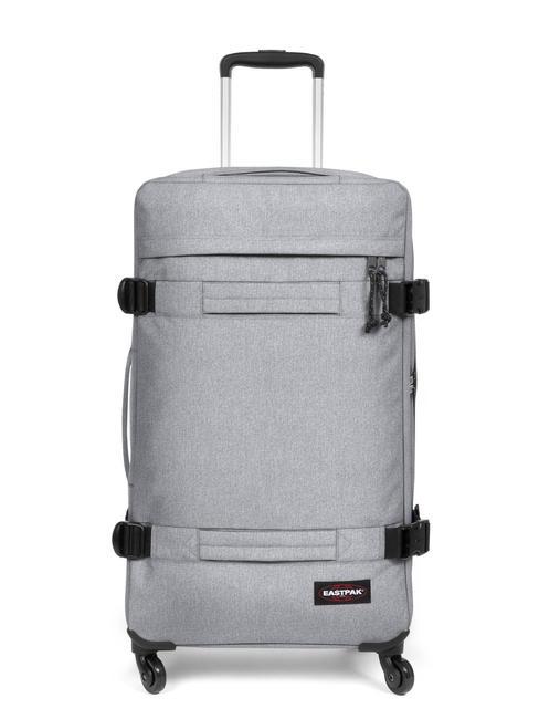 EASTPAK TRANSIT'R Wózek średniej wielkości niedzielny szary - Wózki półsztywne