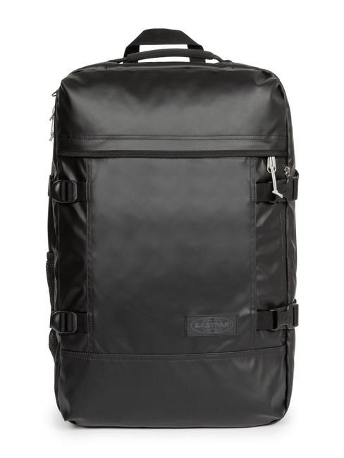 EASTPAK TRAVELPACK  Plecak podróżny, uchwyt na laptopa 17" czarna plandeka - Plecaki szkolne i rekreacyjne
