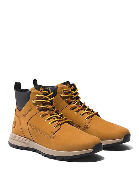 TIMBERLAND KILLINGTON TREKKER Botki ze skóry nubukowej pszenica - Buty męskie