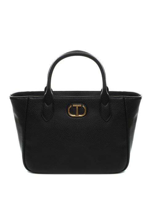 TWINSET OVAL T Torba płócienna czarny - Torby damskie