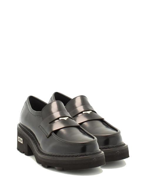 CULT GRACE 3923 Skórzane mokasyny czarny - Buty damskie