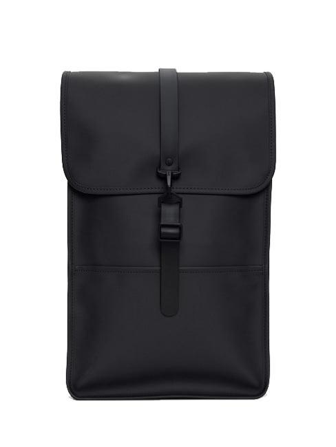 RAINS BACKPACK Wodoodporny plecak czarny - Plecaki