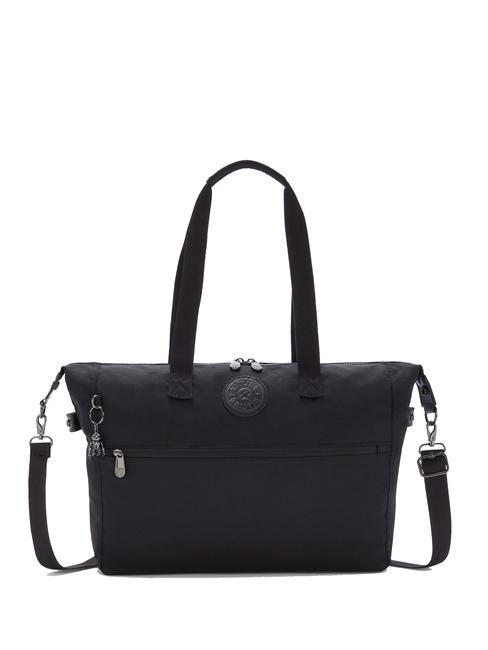 KIPLING ILIA Duża torba na laptopa 13" Bogaty Czarny - Teczki robocze