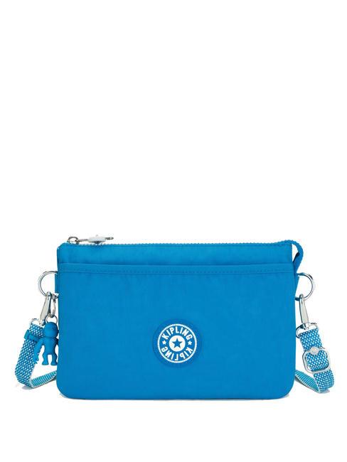 KIPLING RIRI S Płaska mini torba chętny niebieski - Torby damskie