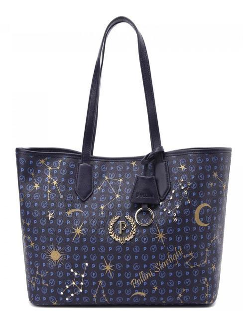 POLLINI HERITAGE STARLIGHT Torba na ramię Shopper jagoda - Torby damskie