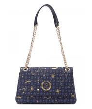 POLLINI HERITAGE STARLIGHT Torba na ramię z klapką jagoda - Torby damskie - 1