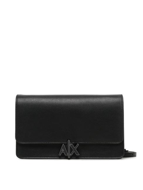 ARMANI EXCHANGE A|X METALLIC Torba na ramię Czarny - Torby damskie