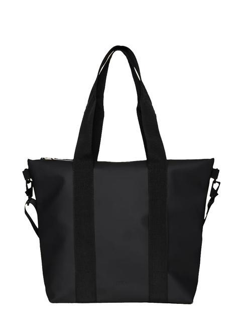 RAINS TOTE BAG MINI Torba wodoodporna czarny - Torby damskie