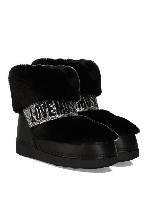 LOVE MOSCHINO SKIBOOT SOFT Buty do après-ski Czarny - Buty damskie