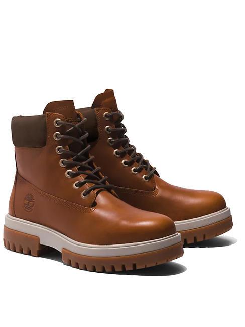 TIMBERLAND ARBOR ROAD Skórzane botki za kostkę koniak - Buty męskie