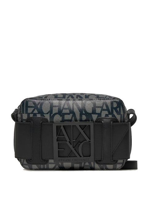 ARMANI EXCHANGE LOGO ALL OVER Pokój w domu beżowy/czarny - Torby damskie