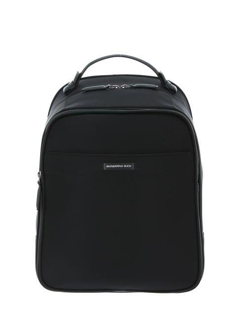 MANDARINA DUCK ECO TIMES Plecak dwukomorowy CZARNY - Torby damskie