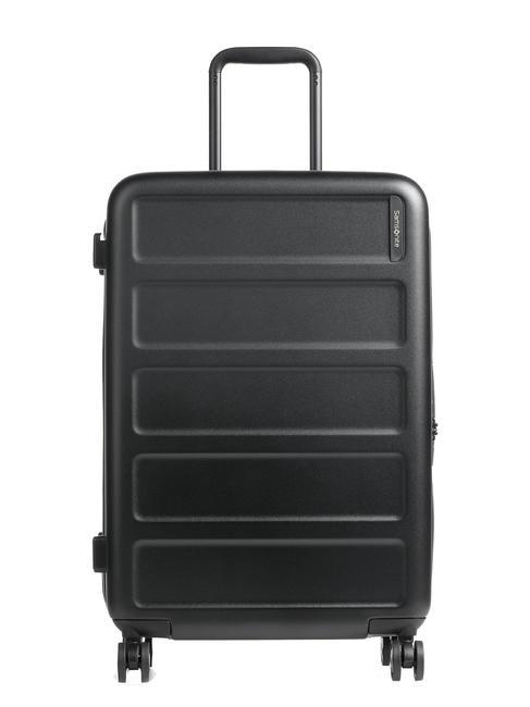 SAMSONITE QUADRIX Wózek obrotowy średni CZARNY - Wózki twarde