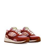 SAUCONY SHADOW 6000 Adidasy Burgundia - Buty uniseks - 1