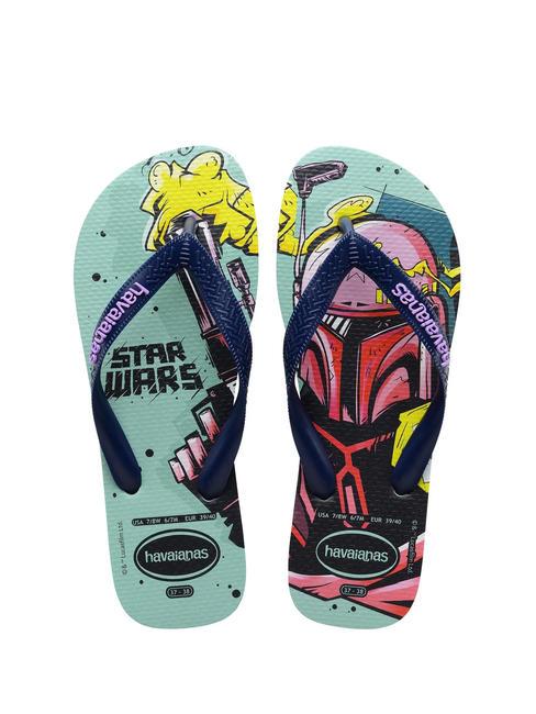HAVAIANAS STAR WARS Klapki gliniany/granatowy - Buty męskie