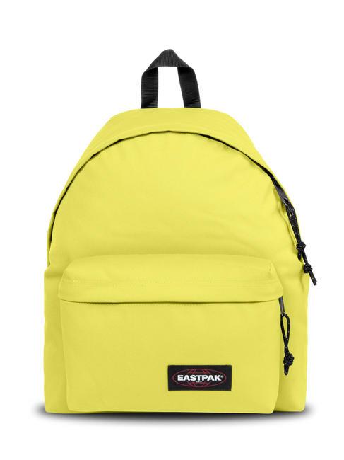 EASTPAK PADDED PAKR Plecak limonka neonowa - Plecaki szkolne i rekreacyjne