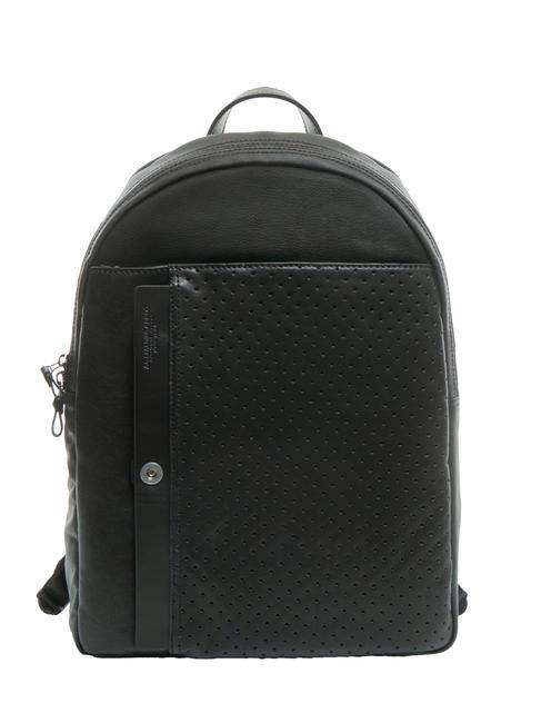 SPALDING NEW HOLEY Plecak z nylonu pokrytego żywicą, uchwyt na laptopa 15'' czarny - Plecaki na laptopa do pracy