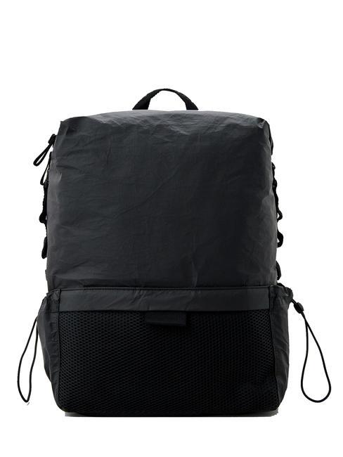 TRUSSARDI TECHNICAL Plecak CZARNY - Plecaki na laptopa do pracy