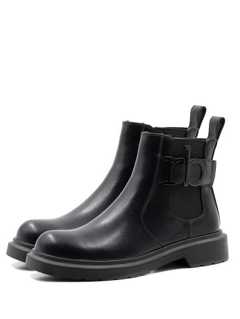 ROCCOBAROCCO RB LOGO Buty typu Chelsea czarny - Buty damskie
