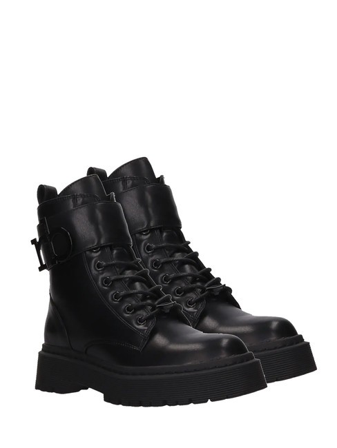 ROCCOBAROCCO RB LOGO Buty płazowe czarny - Buty damskie