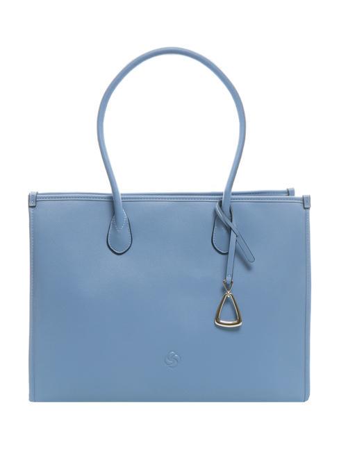 SAMSONITE NEVERENDING Torba na ramię z paskiem na ramię niebieski denim - Torby damskie