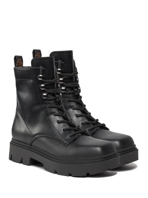 GUESS RAMSAY Buty płazowe czarny1 - Buty damskie