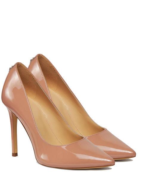 GUESS GAVI18 Dekolt ze skóry lakierowanej natura - Buty damskie