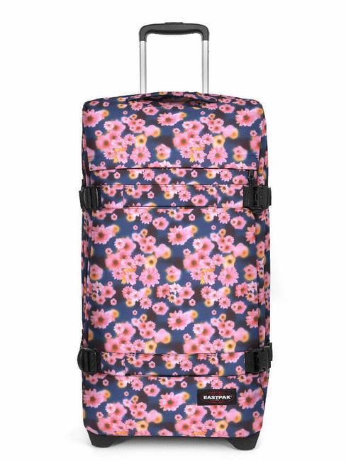 EASTPAK TRANSIT'R M Wózek średniej wielkości miękki granatowy - Wózki półsztywne