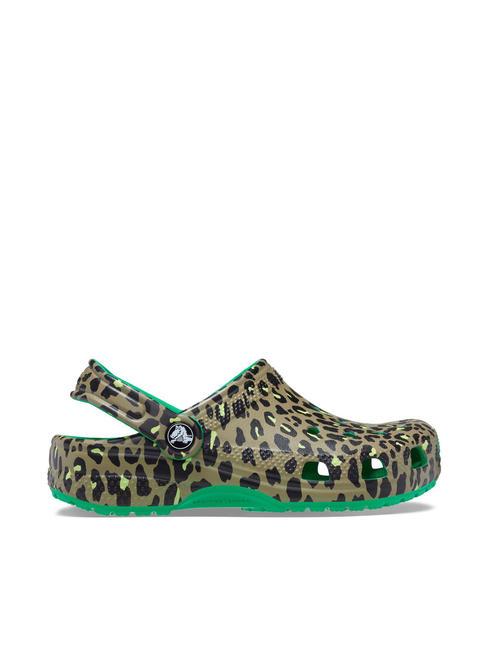 CROCS CLASSIC FAR OUT Sabot trawa zielona - Buty dziecięce