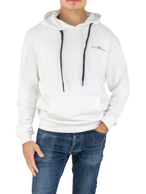 JOHN RICHMOND STRASBURG Bluza z kapturem krem - Bluzy męskie