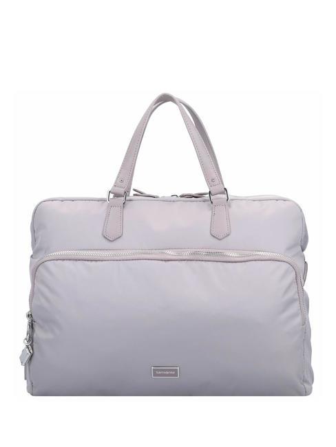 SAMSONITE KARISSA BIZ 2.0 Torba na laptopa 15,6" LILAK SZARY - Teczki robocze