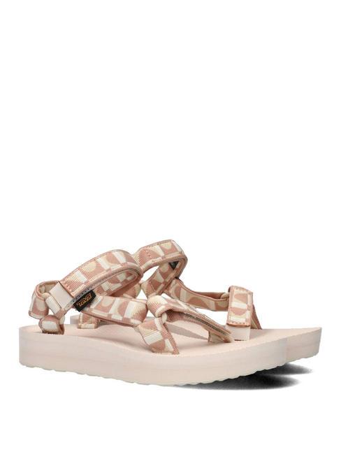TEVA MIDFORM UNIVERSAL  Sandał  odbić klonowy cukier - Buty damskie