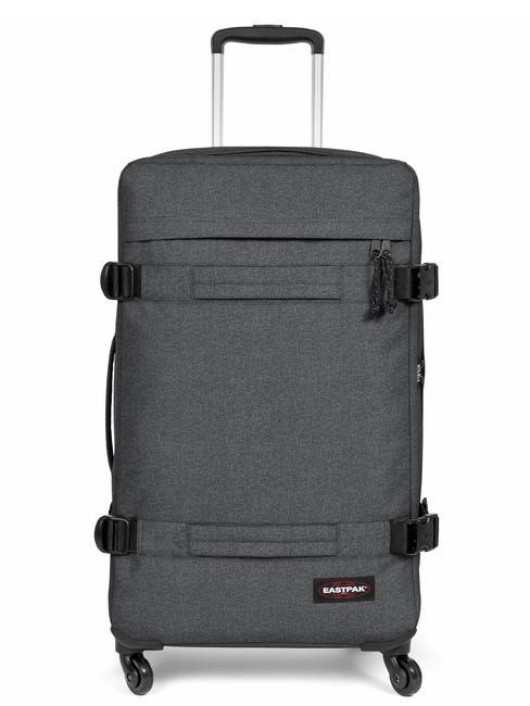 EASTPAK TRANSIT R 4 XL Wózek bardzo duży CzarnyDenim - Wózki półsztywne