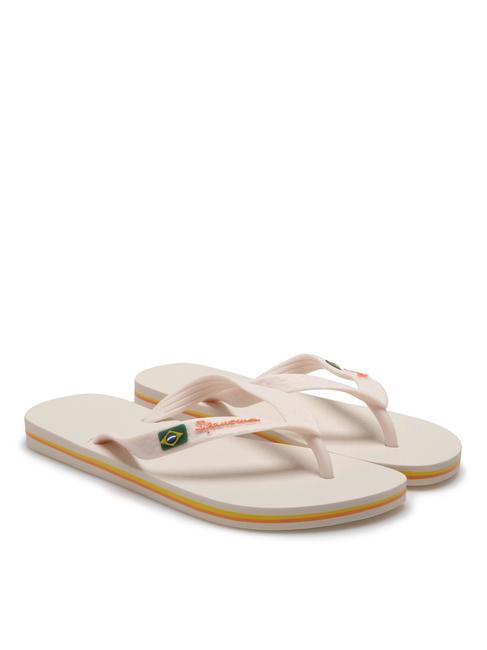 IPANEMA CLAS BRASIL II  Klapki beżowy/beżowy - Buty damskie