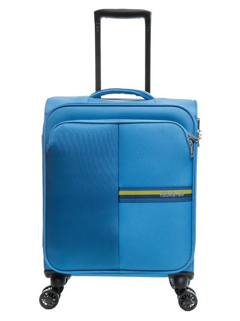 AMERICAN TOURISTER BRIGHT LIFE Wózek na bagaż podręczny spokojny niebieski - Bagaż podręczny