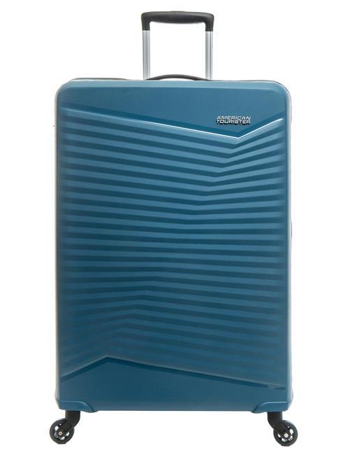 AMERICAN TOURISTER JETDRIVER 2.0 Duży wózek turkusowy - Wózki twarde
