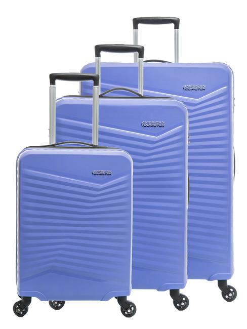 AMERICAN TOURISTER JETDRIVER 2.0 Zestaw 3 wózków: kabinowy, średni, duży lodowaty bez - Zestaw wózków